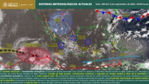Clima || LLUVIAS PUNTUALES INTENSAS EN ZONAS DE JALISCO Y MICHOACÁN